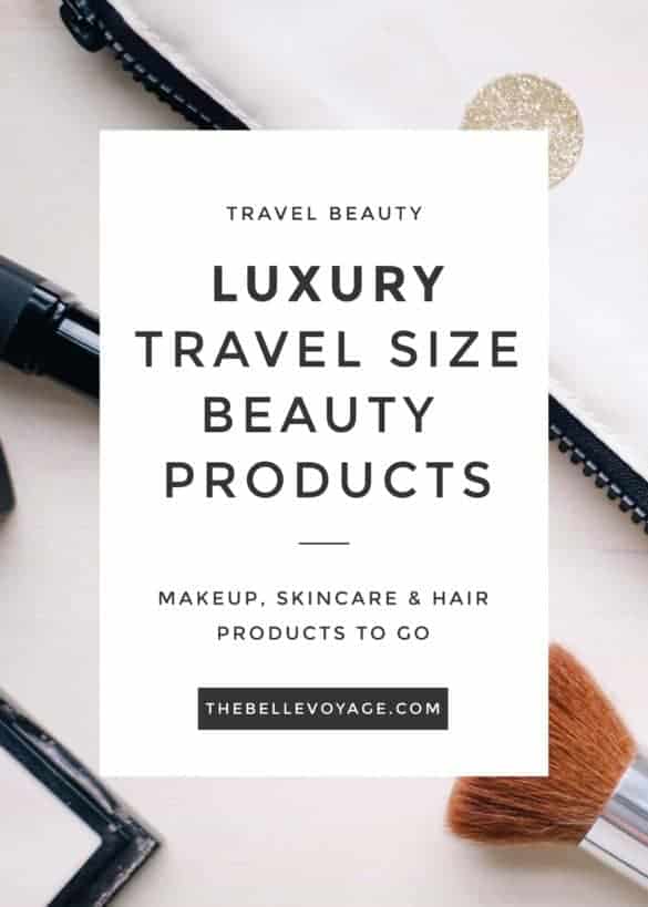 travel size beauty products