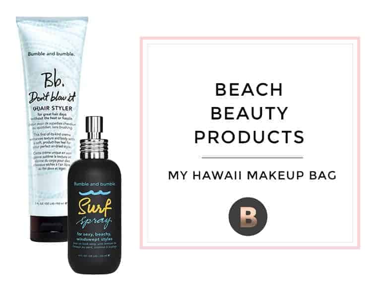 beach beauty products
