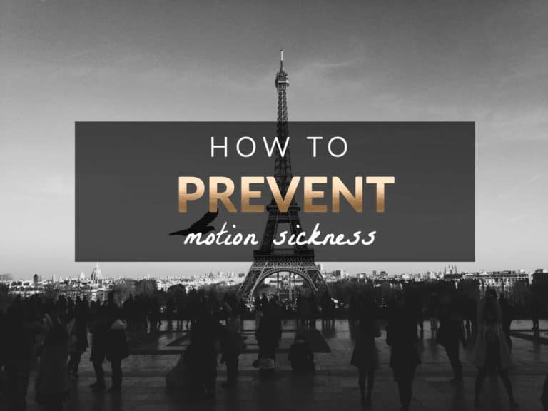 How To Prevent Motion Sickness