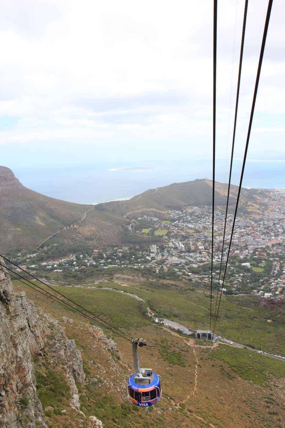 table mountain cape town itinerary