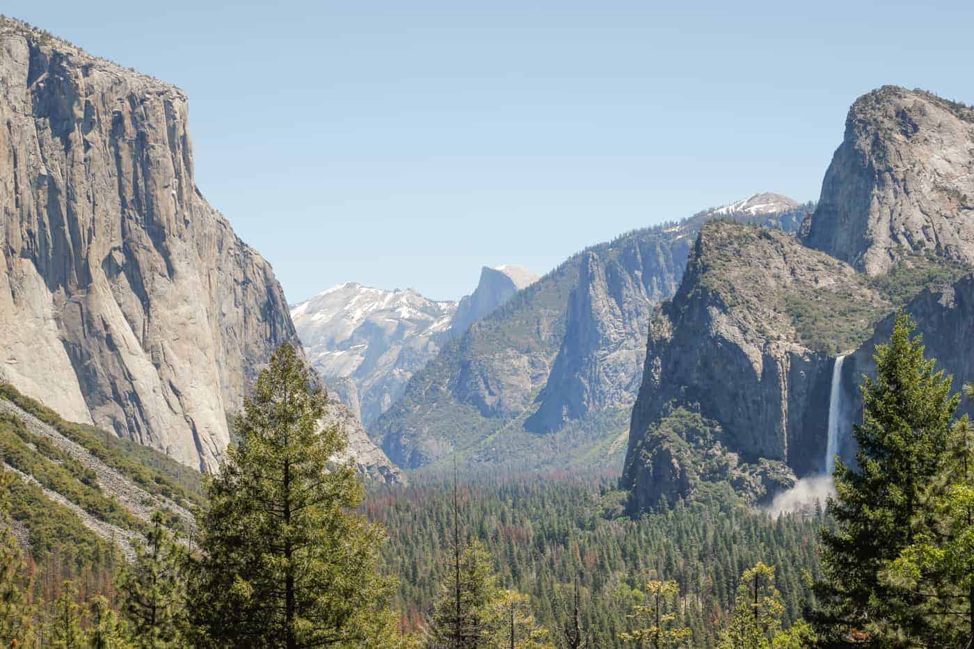 Yosemite Valley from Tunnel View