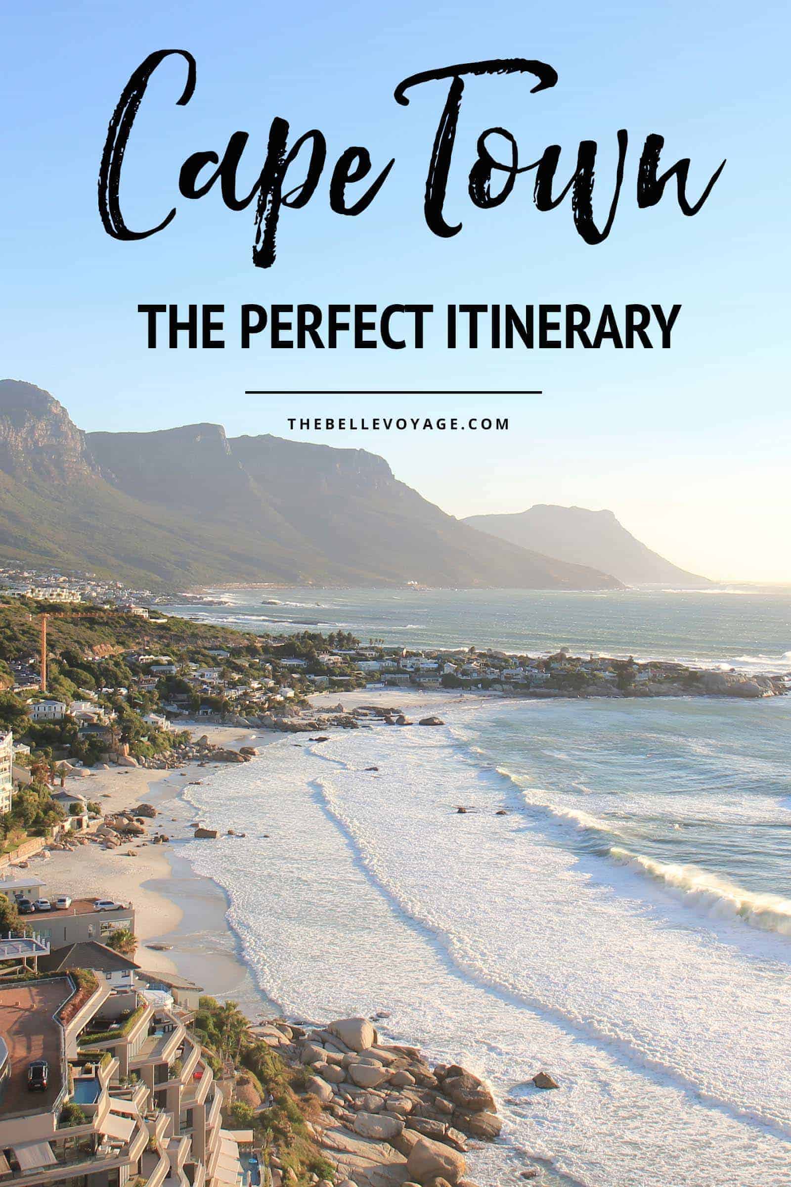 cape town travel guide itinerary