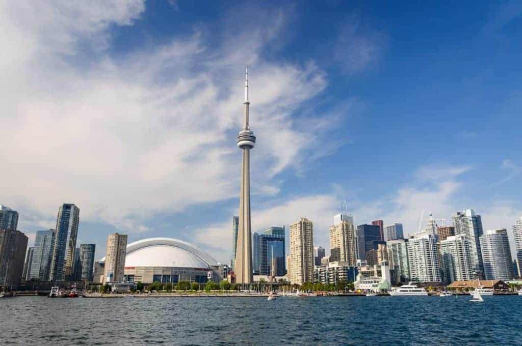 skyline of Toronto canada