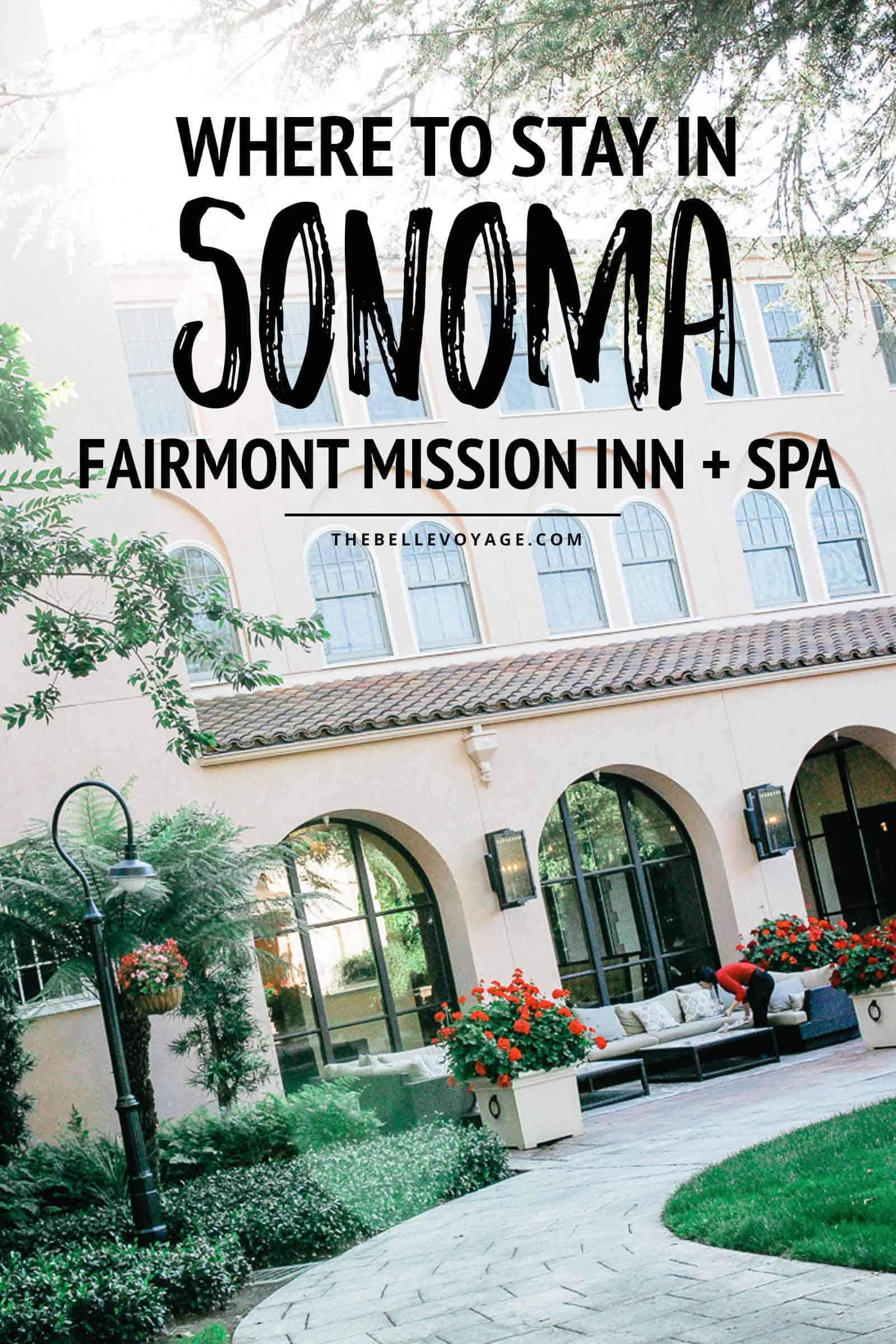 sonoma valley california hotels