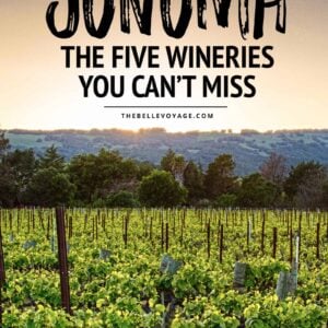 Sonoma valley California wineries