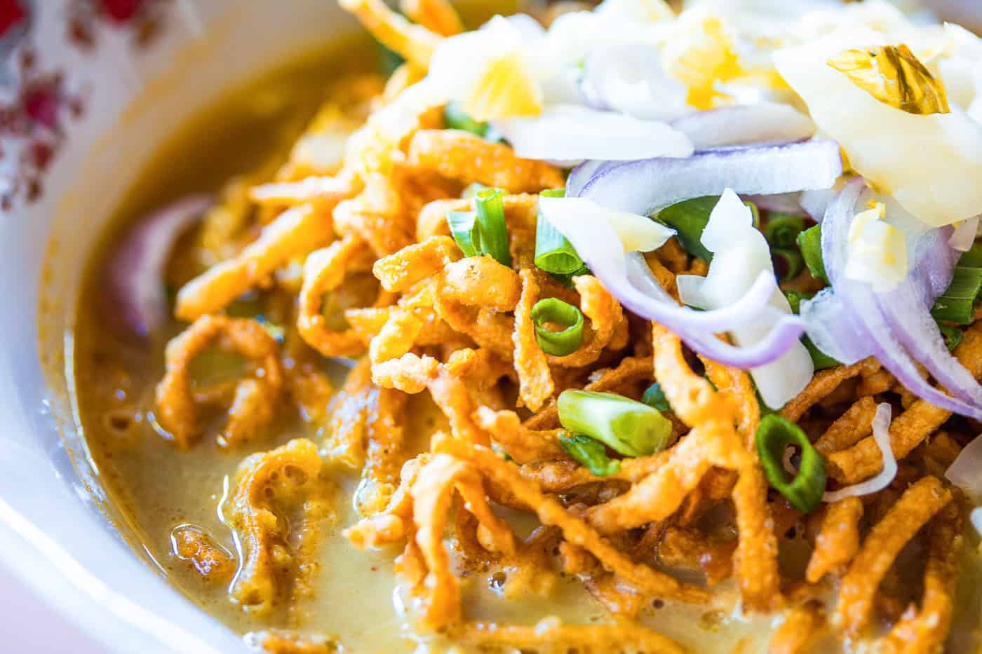 Chiang mai itinerary travel guide Khao soi