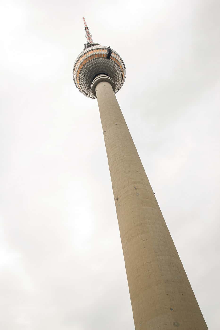 Berlin itinerary television tower