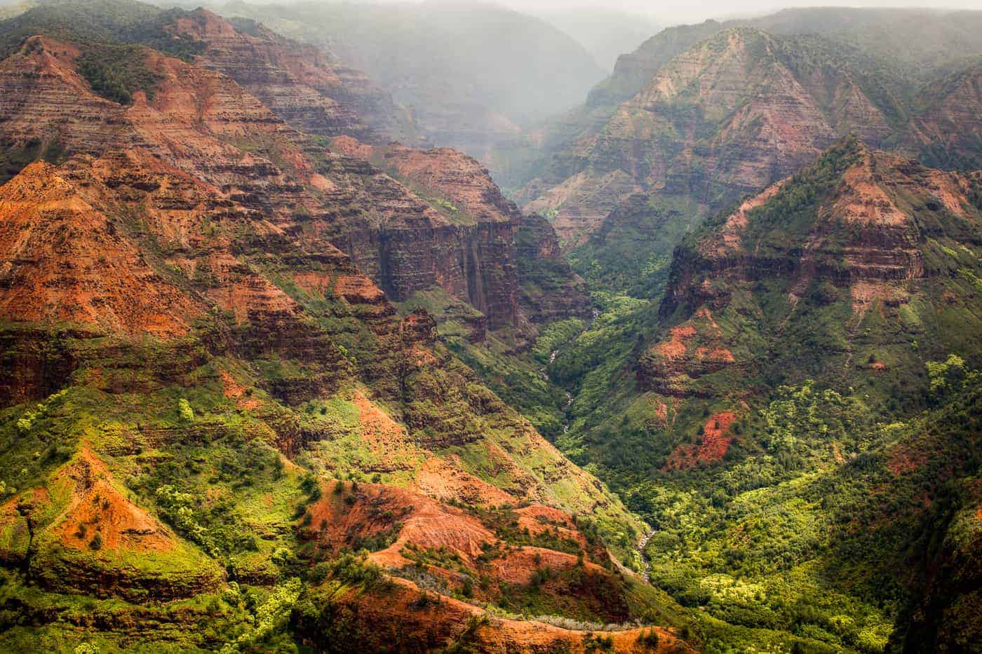 kauai travel guide Waimea canyon