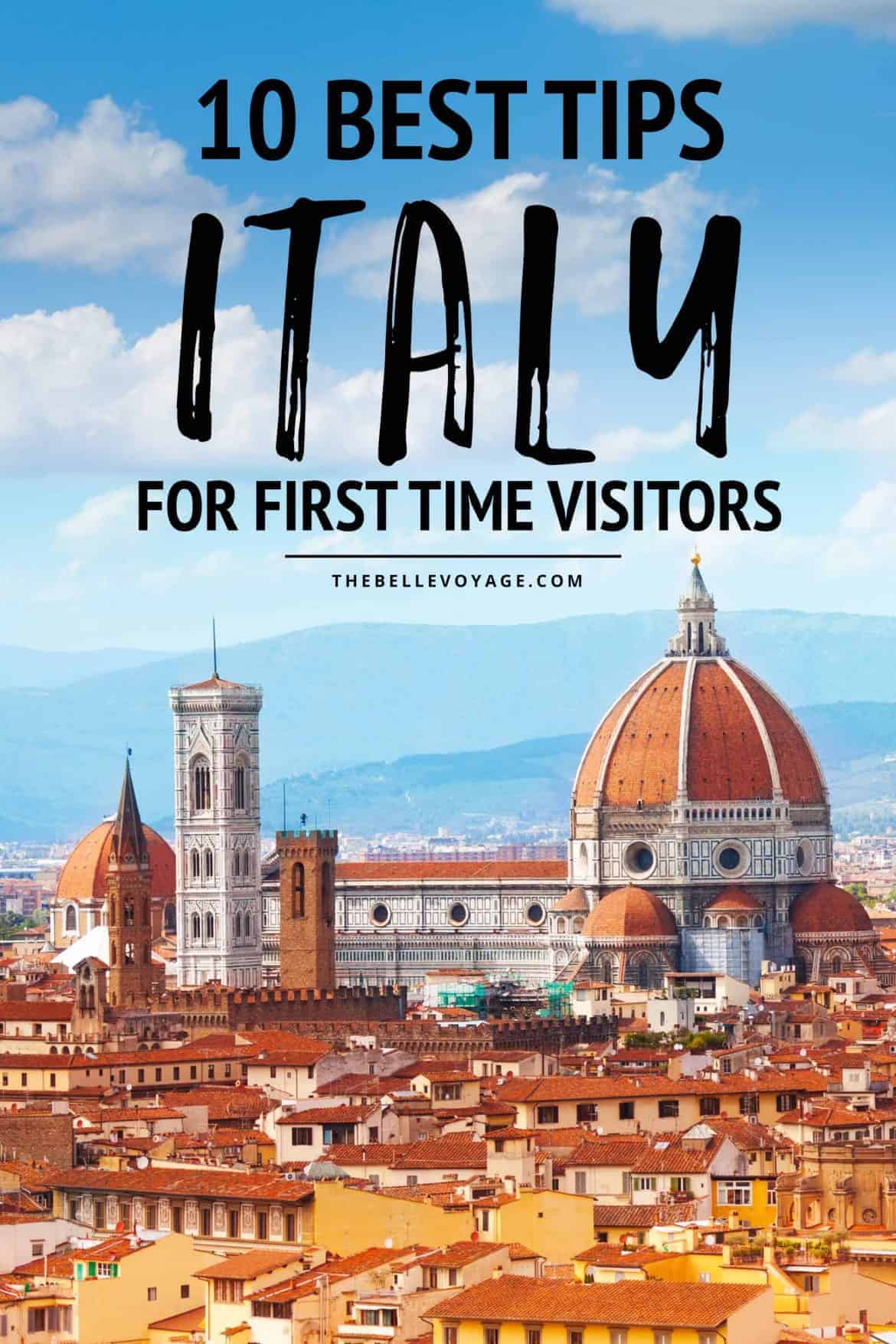 first time italy travel