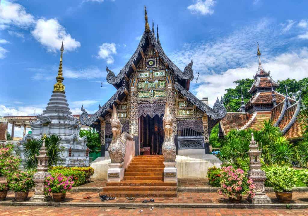 entrance to a temple in thailand