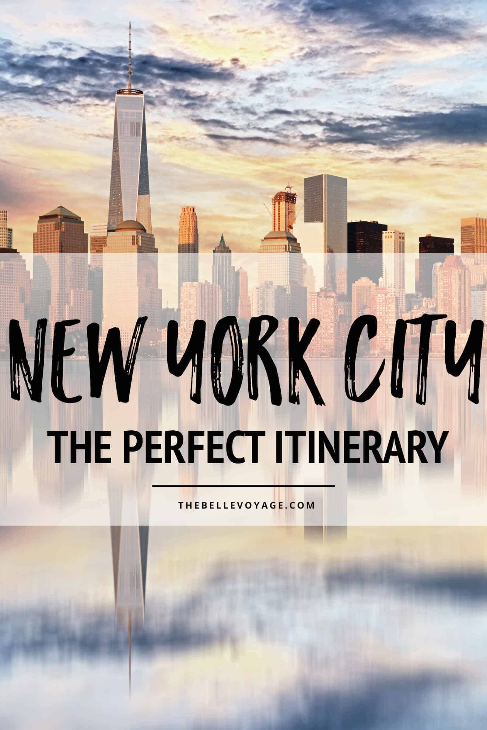 new york itinerary 5 days