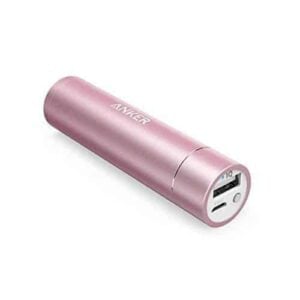 portable charger rose gold