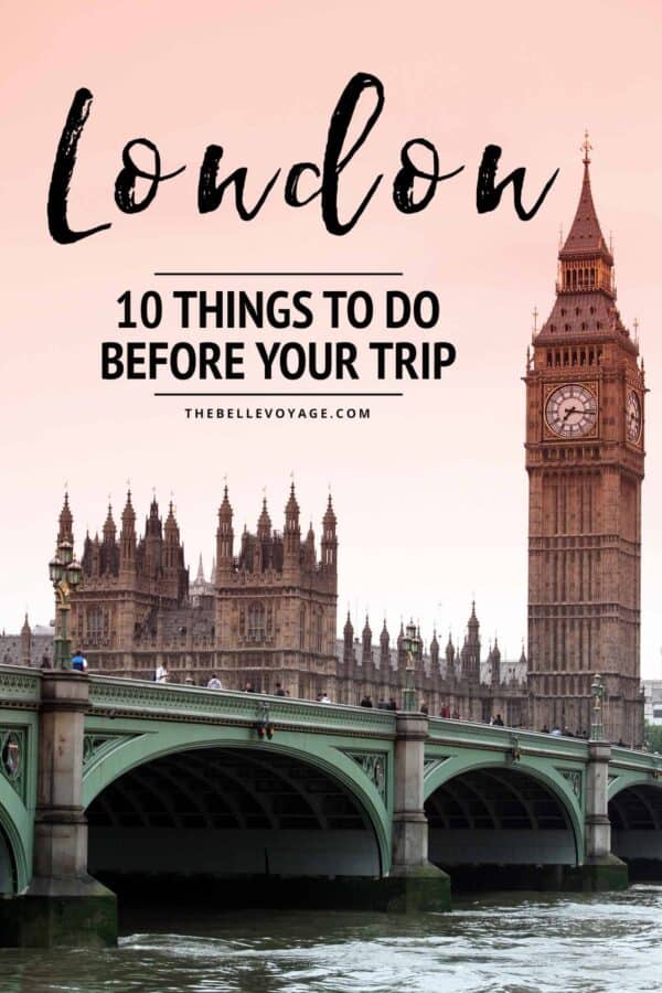 The Ultimate Checklist for Traveling to London Planning Travel in London
