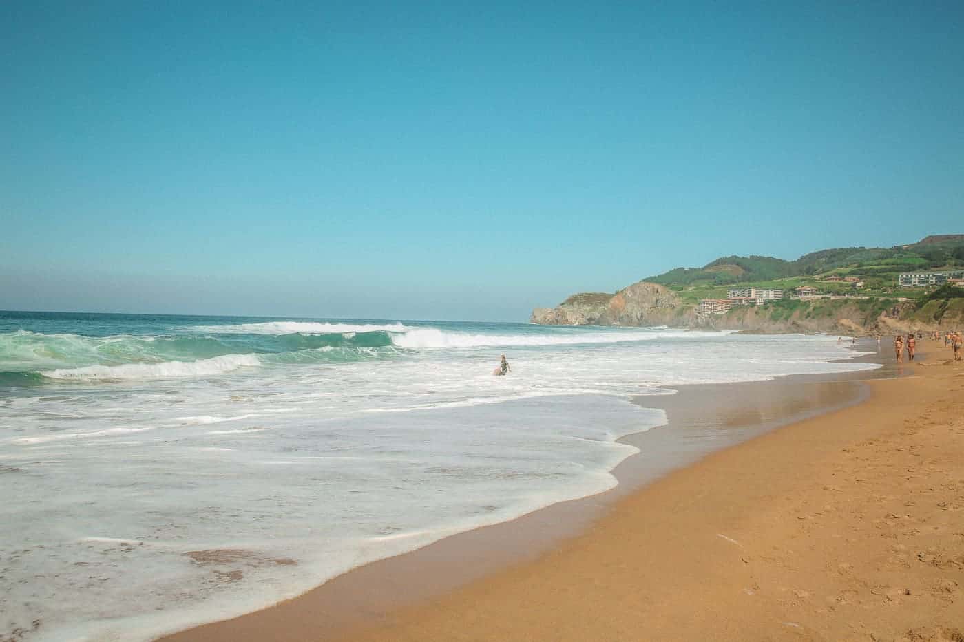 bakio beach near San Juan de gaztelugatxe