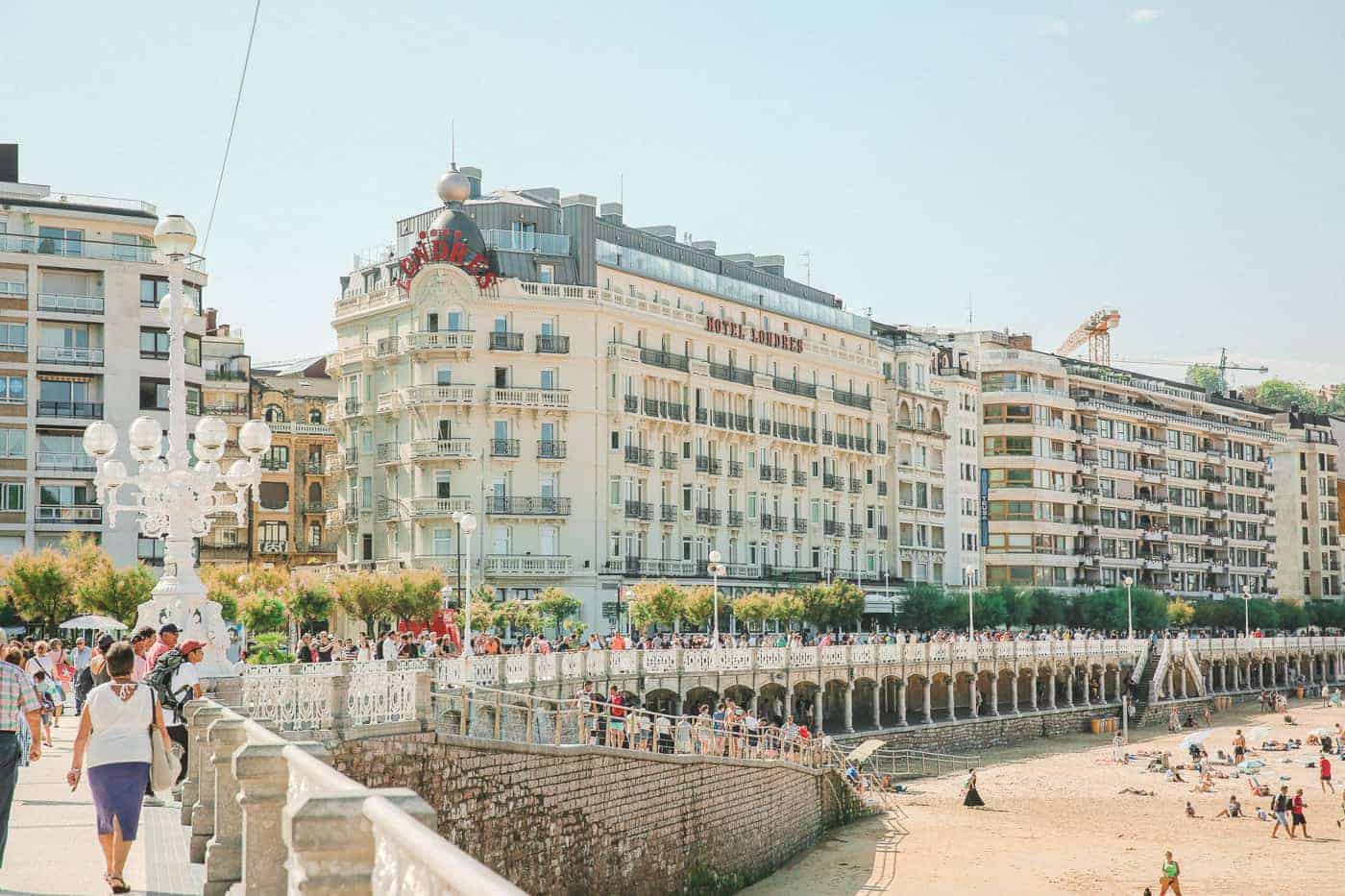 san sebastian itinerary