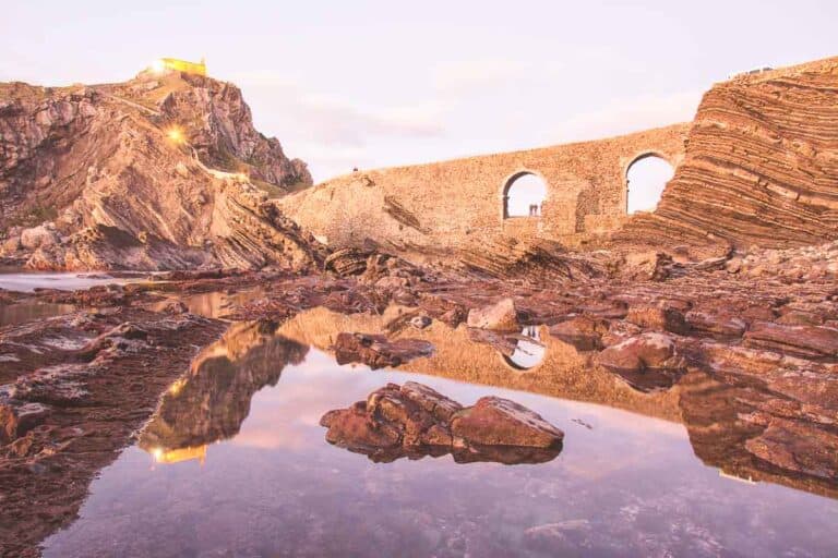 reflections at san juan gaztelugatxe