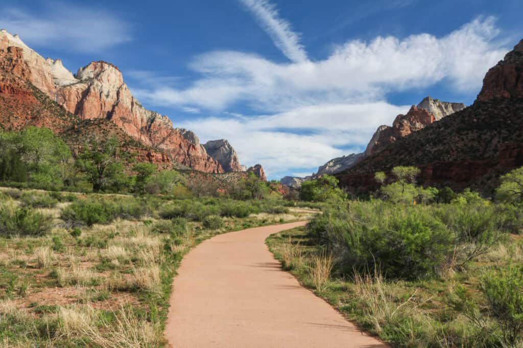 Pa'Rus Trail Hike, Zion National Park