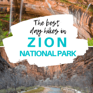 best day hikes in Zion national park