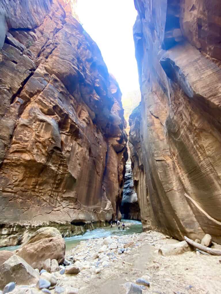 slot canyon Zion national park