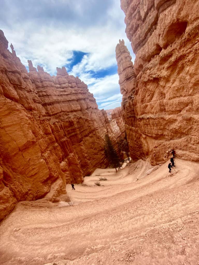 wall street in the Navajo loop trail