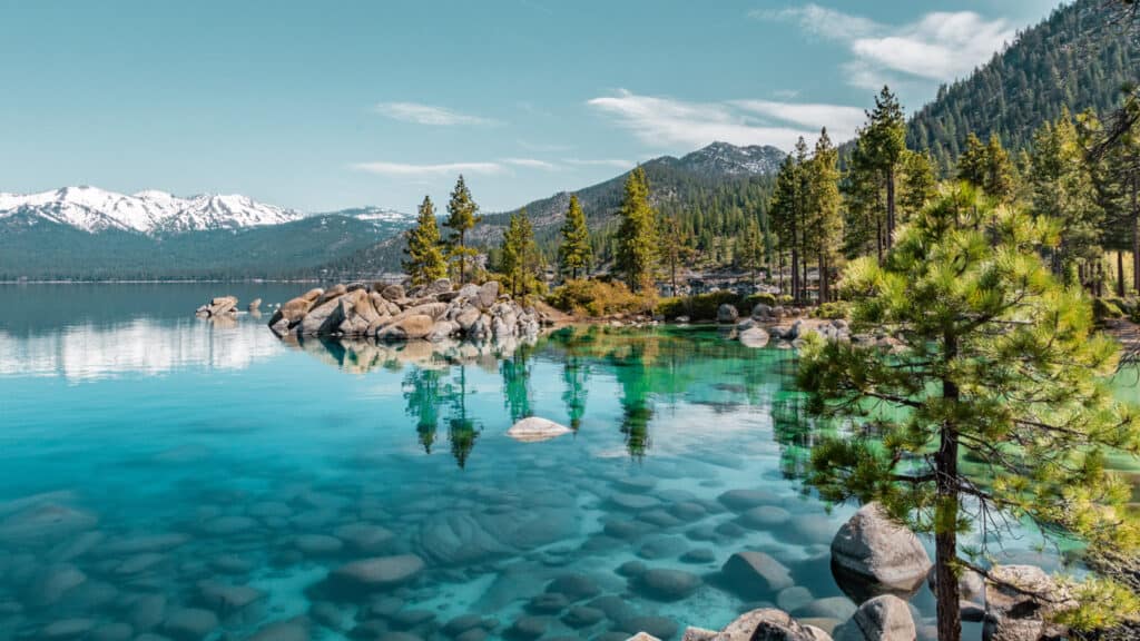 Lake Tahoe shoreline