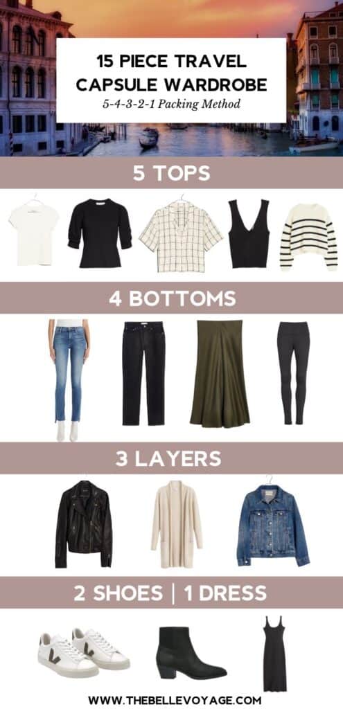 My Travel Capsule Wardrobe Packing Tips - Blonde Bedhead