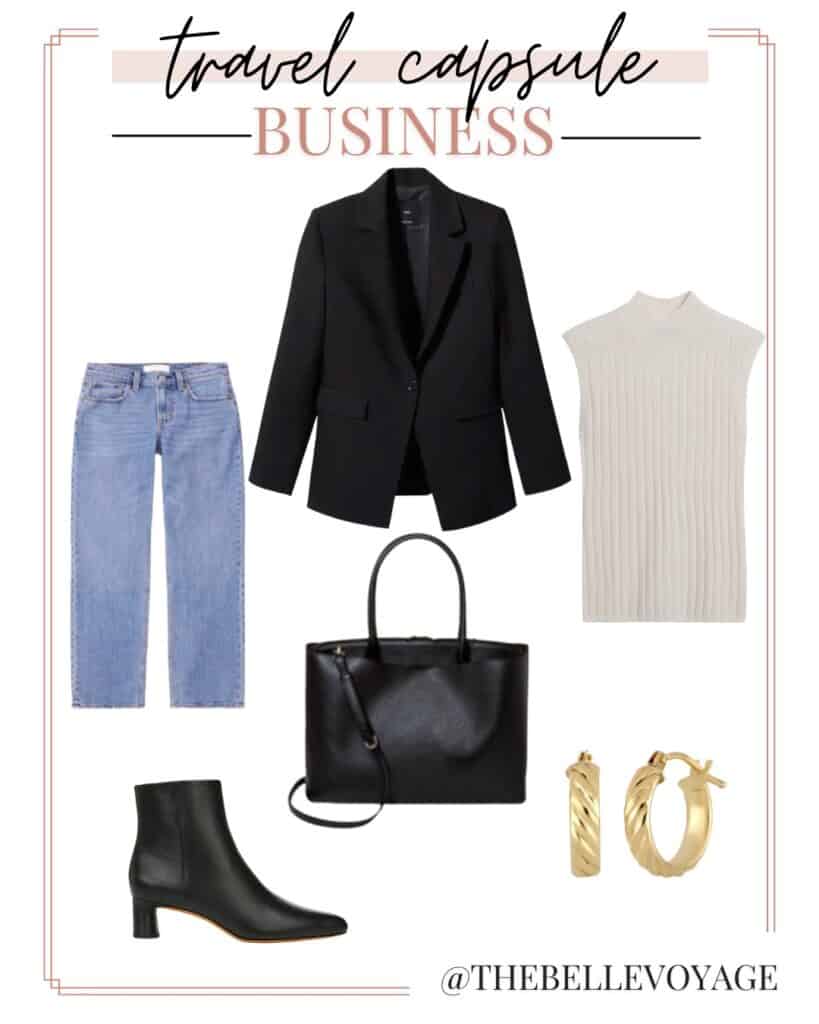 Business Travel Capsule Wardrobe - Wardrobe Oxygen