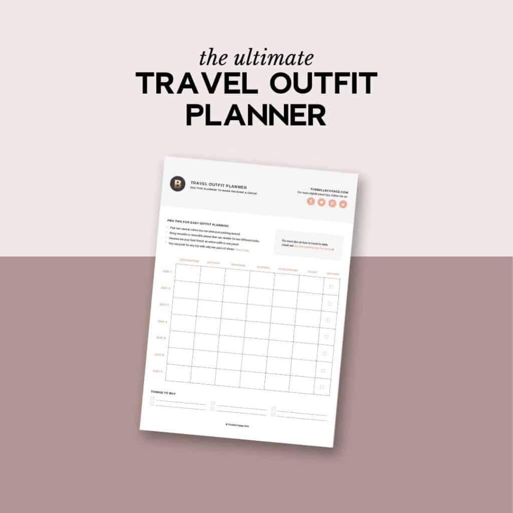 Free Printable Travel Planners Packing Lists Tips And More 