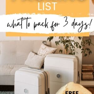 Weekend Packing List for Fall