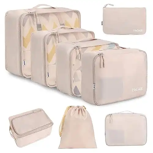 Set of 8 Packing Cubes